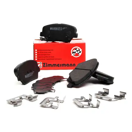 ZIMMERMANN Bremsbel&auml;ge f&uuml;r Kia Carens IV 1.6/2.0GDi 1.7CRDi ab 03.2013 vorne