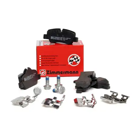 ZIMMERMANN Bremsbel&auml;ge Bremskl&ouml;tze f&uuml;r MINI F55 F56 CABRIOLET F57 One Cooper HA