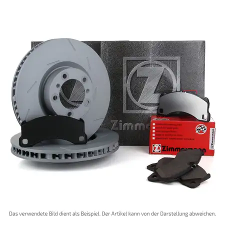 ZIMMERMANN Bremsscheiben + Bel&auml;ge + Wako MINI F54 ONE / COOPER / WORKS hinten