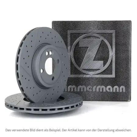 ZIMMERMANN Bremsscheiben Satz MERCEDES W176 CLA C/X117 GLA X156 45 AMG vorne