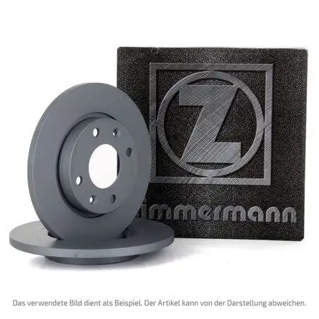 ZIMMERMANN Bremsscheiben f&uuml;r Honda CR-V II (RD) 2.0 2.4Vtec 4WD 2.2CTDi hinten