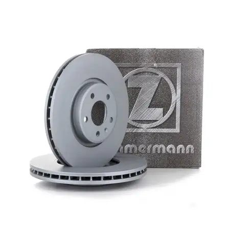 ZIMMERMANN Bremsscheiben f&uuml;r Audi Q5 (8R) 2.0/3.0TDI 2.0TFSi PR-1LB/1LC vorne