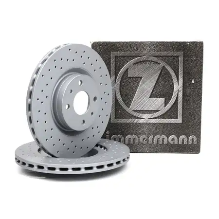 ZIMMERMANN Bremsscheiben Satz ABARTH 500 / C (595 / 695) 1.4 135-189 PS vorne