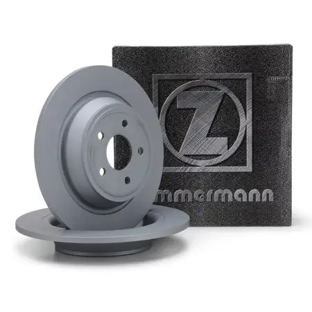 ZIMMERMANN Bremsscheiben Satz f&uuml;r FORD KUGA II + MONDEO V MK5 TURNIER hinten