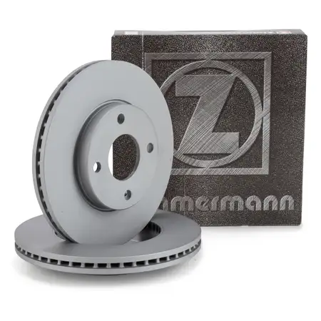ZIMMERMANN Bremsscheiben f&uuml;r FORD FIESTA VII 1.0 EcoBoost 1.1 1.5 TDCi vorne