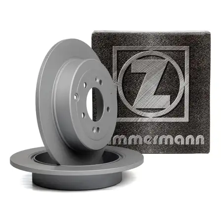 ZIMMERMANN Bremsscheiben Satz f&uuml;r HYUNDAI TUCSON (TL) KIA SPORTAGE (QL) hinten