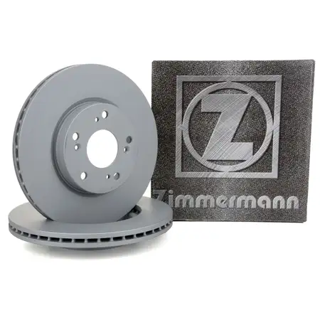 ZIMMERMANN Bremsscheiben Satz f&uuml;r Honda Civic VIII (FN FK FD FA) FR-V (BE) vorne