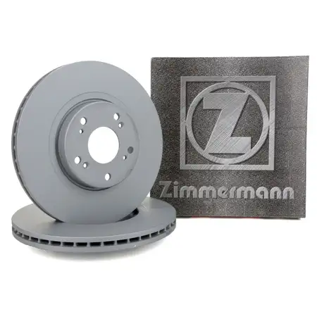 ZIMMERMANN Bremsscheiben Satz f&uuml;r Honda Accord VIII 2.0i 2.4i 2.2 i-DTEC vorne