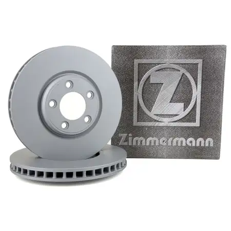 ZIMMERMANN Bremsscheiben Satz f&uuml;r Jaguar S-Type 2.5/3.0 V6 4.0/4.2V8 2.7D vorne