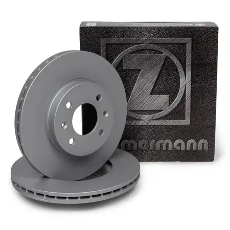ZIMMERMANN Bremsscheiben f&uuml;r Hyundai Accent III (MC) i20 Kia Rio II (JB) vorne