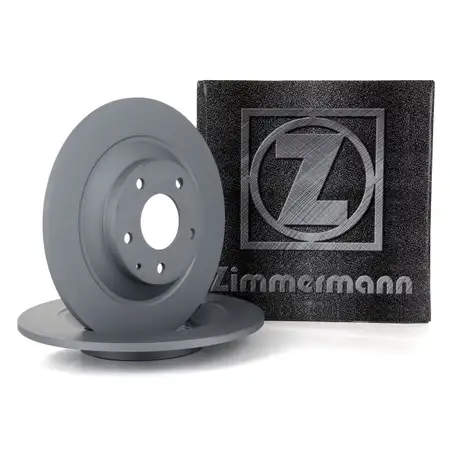 ZIMMERMANN Bremsscheiben Satz f&uuml;r Mazda CX-5 (KE GH) ab 11.2011 hinten