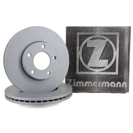 ZIMMERMANN Bremsscheiben Satz f&uuml;r MAZDA 3 (BK BL) 5 (CW CR19) 15 Zoll vorne