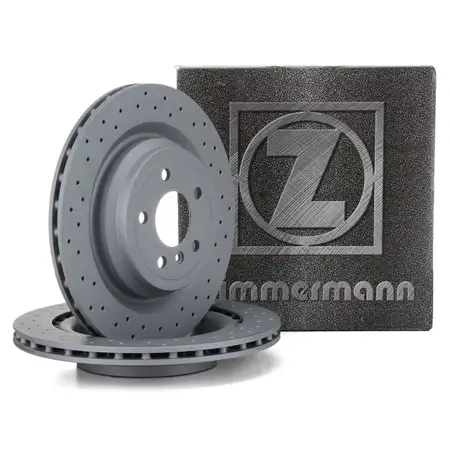 ZIMMERMANN Bremsscheiben Satz MERCEDES GLE W166 M-KLASSE W166 hinten