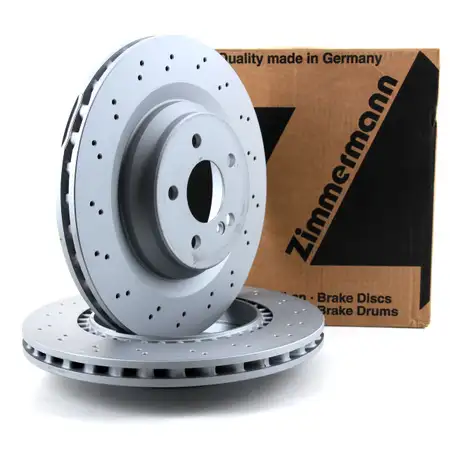 ZIMMERMANN Bremsscheiben Satz Mercedes SL R230 SL600 SL55/63/65AMG hinten