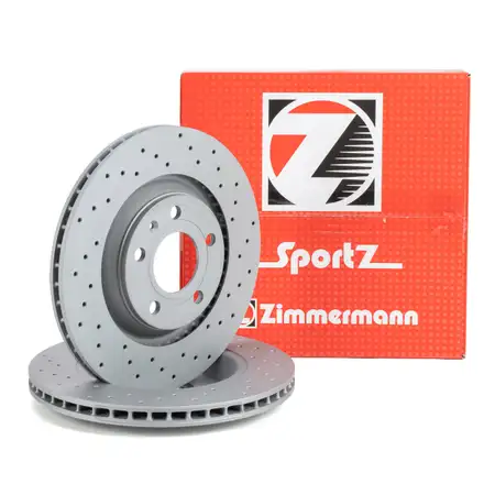 Zimmermann SPORT Bremsscheiben f&uuml;r Audi A4 S4quattro (8E B6 B7) 1KE/S4 hinten