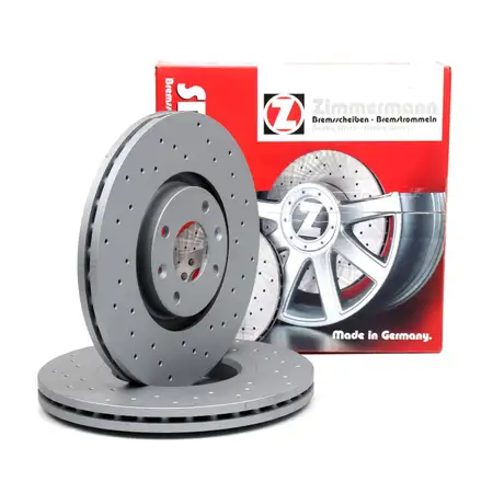 Zimmermann SPORT Bremsscheiben Citroen C4 I / Picasso f&uuml;r Peugeot 207 307 vorne