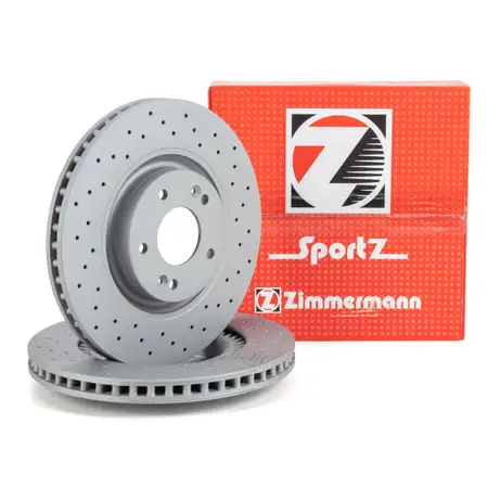 Zimmermann SPORT Bremsscheiben f&uuml;r Hyundai i40 (VF) 17/18Zoll Kia Cadenza vorne