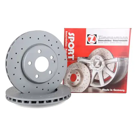 Zimmermann SPORT Bremsscheiben Satz Mercedes A-Klasse W169 B-Klasse W245 vorne
