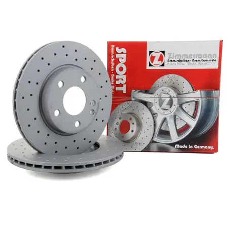 Zimmermann SPORT Bremsscheiben Satz Mercedes A-Klasse W169 B-Klasse W245 vorne
