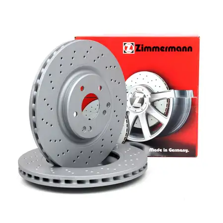 Zimmermann SPORT Bremsscheiben Satz Mercedes W202 S203 CL203 C209 A209 vorne