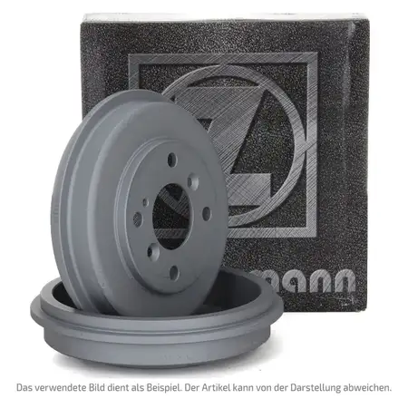 ZIMMERMANN Bremstrommeln Satz f&uuml;r VW TRANSPORTER T3 05.1979-12.1992 hinten