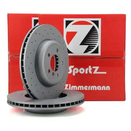 Zimmermann SPORT Bremsscheiben Satz f&uuml;r BMW 5er F10 F11 6er F12 F13 F06 vorne