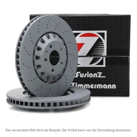 Zimmermann FORMULA Z Bremsscheiben f&uuml;r Audi A4 RS4 Avant (8D B5) 380 PS hinten