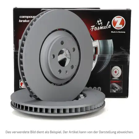 Zimmermann FORMULA Z Bremsscheiben f&uuml;r VW PASSAT (3B3 3B6) 4.0 W8 4motion vorne