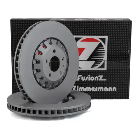 Zimmermann FORMULA Z Bremsscheiben Satz f&uuml;r AUDI A6 A7 A8 Q7 Q8 VW TOUAREG vorne