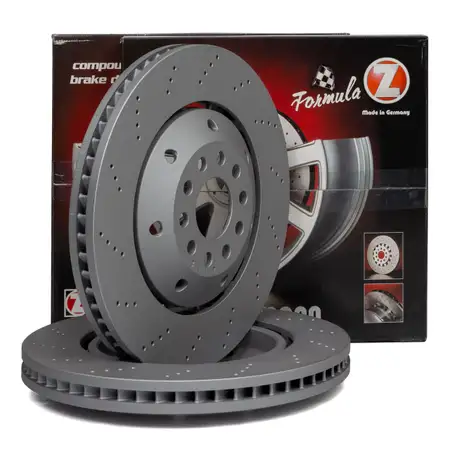 Zimmermann FORMULA Z Bremsscheiben f&uuml;r AUDI A6 RS6 (C5) 450/480PS PR-1LP vorne