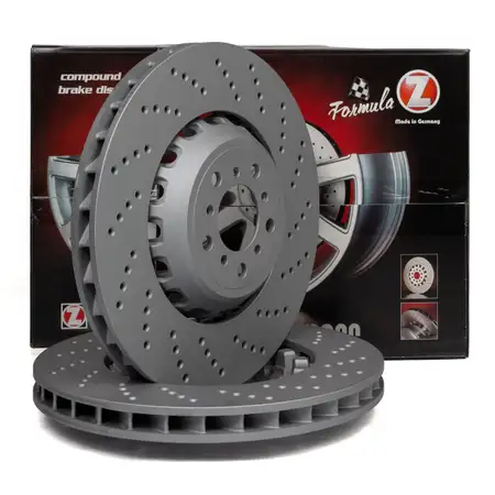 Zimmermann FORMULA Z Bremsscheiben f&uuml;r BMW 5er F10 M5 6er F12 F13 F06 M6 vorne