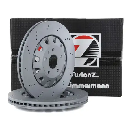 Zimmermann FORMULA Z Bremsscheiben Satz f&uuml;r AUDI TTRS SEAT LEON 2.0 Cupra vorne