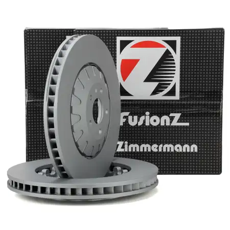 Zimmermann FORMULA Z Bremsscheiben Satz f&uuml;r AUDI Q7 (4MB) Q8 (4MN) vorne