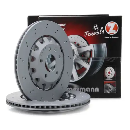 Zimmermann FORMULA Z Bremsscheiben f&uuml;r AUDI RS4 (8W B9) RS5 (F5) 450 PS hinten