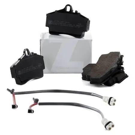 ZIMMERMANN Bremsbel&auml;ge + Wako PORSCHE BOXSTER CAYMAN (987) 2.7 240/245 PS vorne