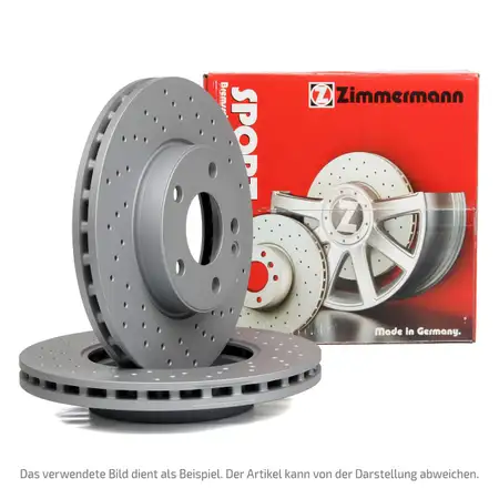 Zimmermann SPORT Bremsscheiben Satz Alfa Romeo 159 Brera Giulietta Spider vorne