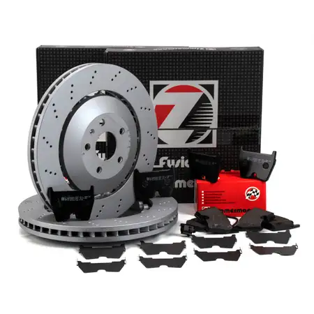 Zimmermann FORMULA Z Bremsscheiben + Bel&auml;ge AUDI RSQ3 (8U) 310/340/367 PS vorne