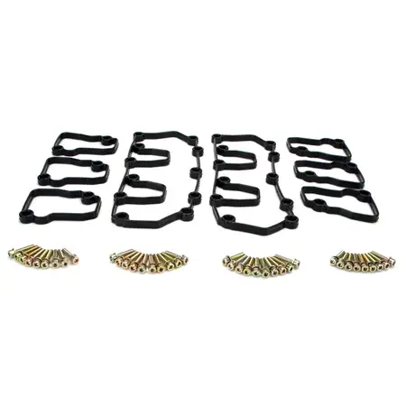 6x Ventildeckeldichtung + Schrauben PORSCHE 993 3.6 / 3.8 Carrera unten + oben