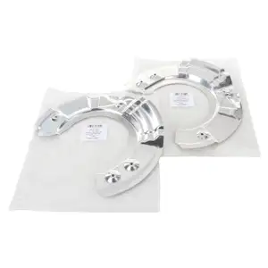 2x AIC Abdeckblech f&uuml;r BMW 5er F10 F11 F01 6er F12 F13 F06 7er F01-04 vorne