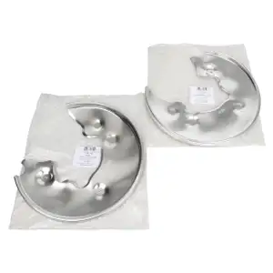 2x AIC Abdeckblech Ankerblech f&uuml;r AUDI A4 (8K) + AVANT A5 (8T) + CABRIO hinten