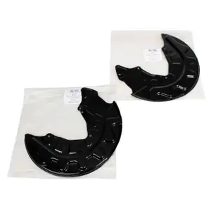 2x AIC Abdeckblech Ankerblech f&uuml;r CUPRA ATECA (KH7) PR-1LD + AUDI A3 (8V) vorne