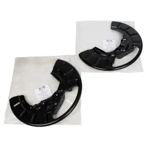2x AIC Abdeckblech Ankerblech Bremsankerblech f&uuml;r VW PHAETON (3D) vorne