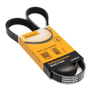 Conti CONTITECH Keilrippenriemen 5PK1121EXTRA f&uuml;r VOLVO S40 S60 S80 V40 V60 V70