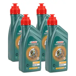 CASTROL Hochdruck-Getriebe&ouml;l Achsgetriebe&ouml;l AXLE EPX 80W-90 - 4L 4 Liter