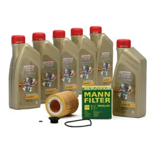 CASTROL EDGE Professional Motor&ouml;l &Ouml;l LL04 5W-30 6L + MANN &Ouml;lfilter HU816z KIT