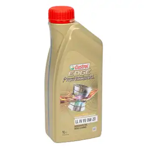 CASTROL EDGE Professional Motor&ouml;l &Ouml;L TITANIUM FST LL IV FE 0W20 f&uuml;r VW - 1 Liter