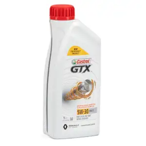CASTROL Motor&ouml;l &Ouml;l GTX 5W-30 5W30 RN17 ACEA C3 f&uuml;r Renault - 1L 1 Liter