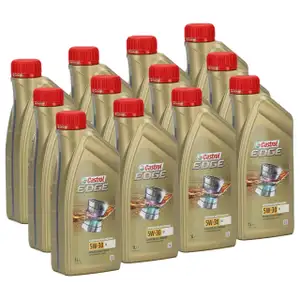 CASTROL EDGE Professional Motor&ouml;l &Ouml;l f&uuml;r BMW Longlife IV LL04 5W-30 - 12 Liter