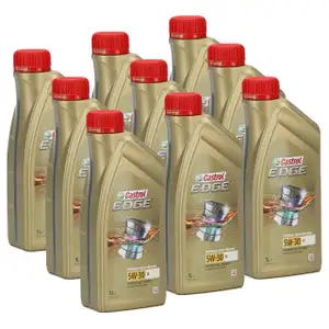 CASTROL EDGE Professional Motor&ouml;l &Ouml;l f&uuml;r BMW Longlife IV LL04 5W-30 - 9 Liter