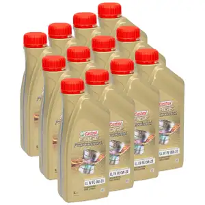 CASTROL EDGE Professional Motor&ouml;l &Ouml;L TITANIUM FST LL IV FE 0W20 VW - 12 Liter